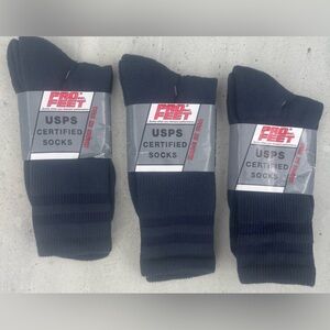 Postal Blue USPS Certified Socks size 9-11 New